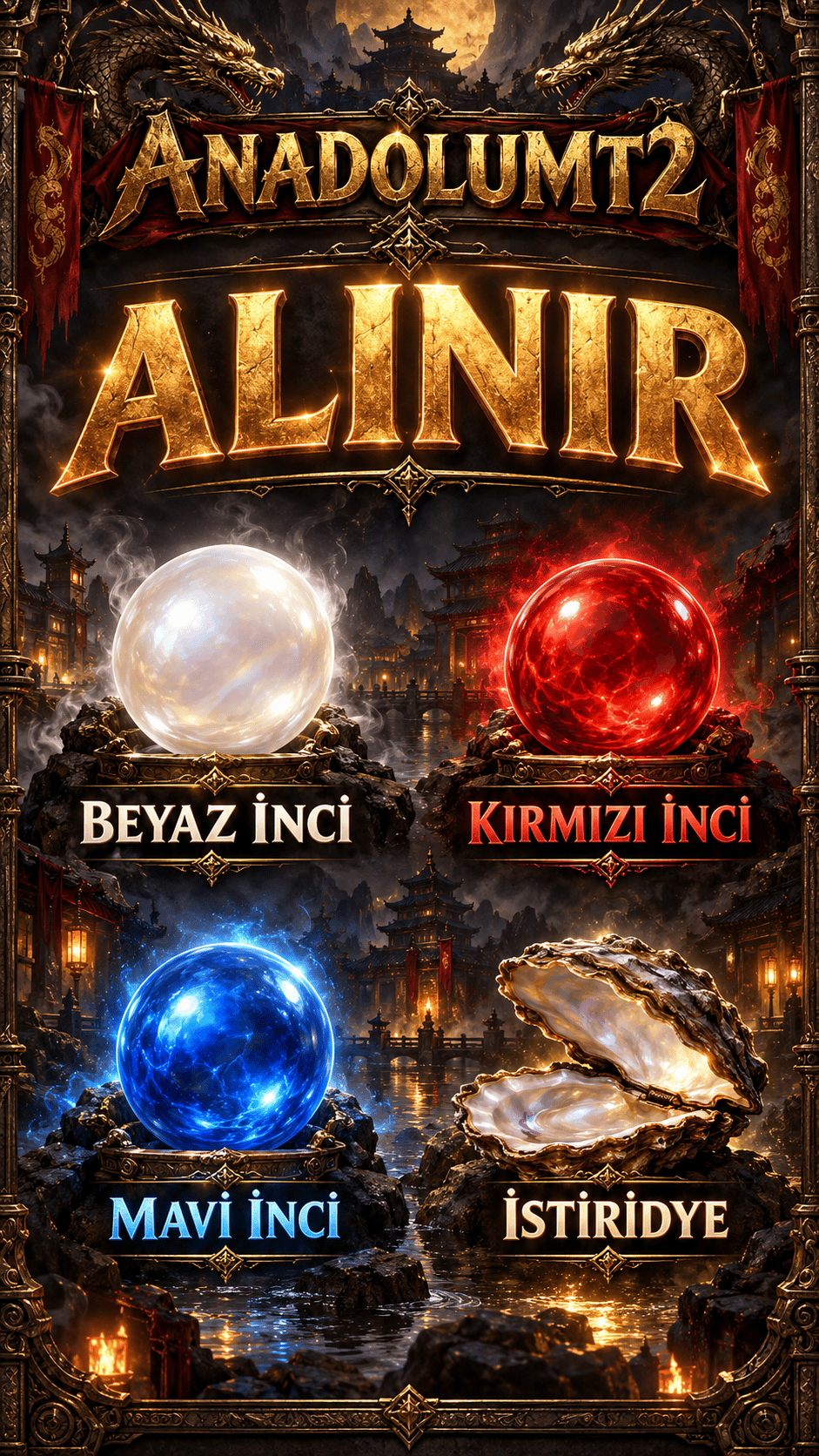 BEYAZ İNCİ - İSTİRİDYE ALINIR