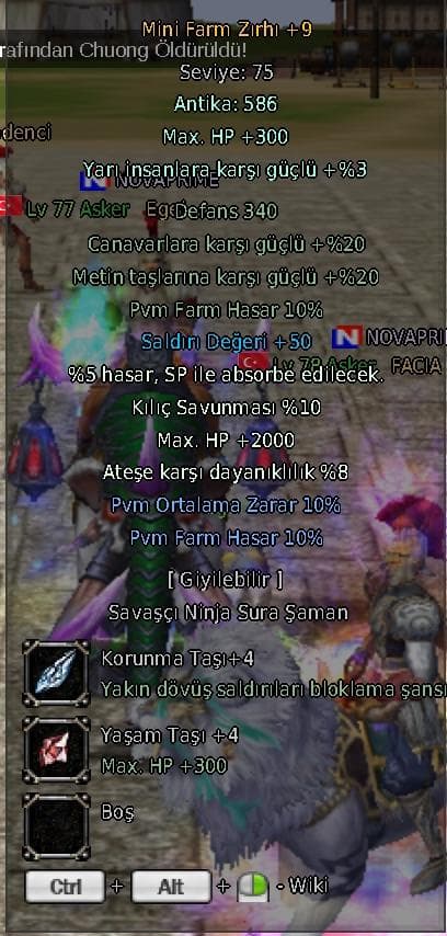 Mini Farm Zırhı +9