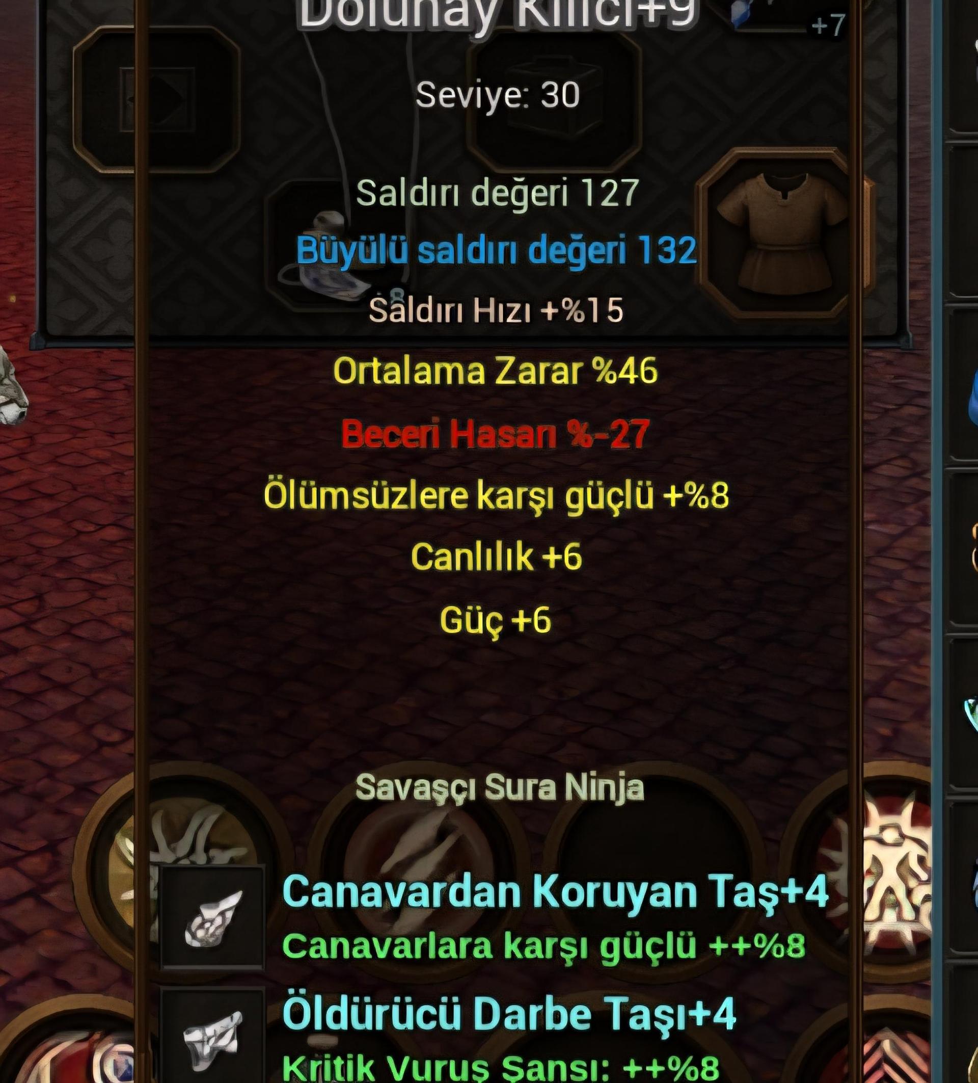 46 ort dolu 6 guc 8 yari 4 tas