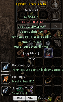 75 Level bedensel savaşçı bedo çar