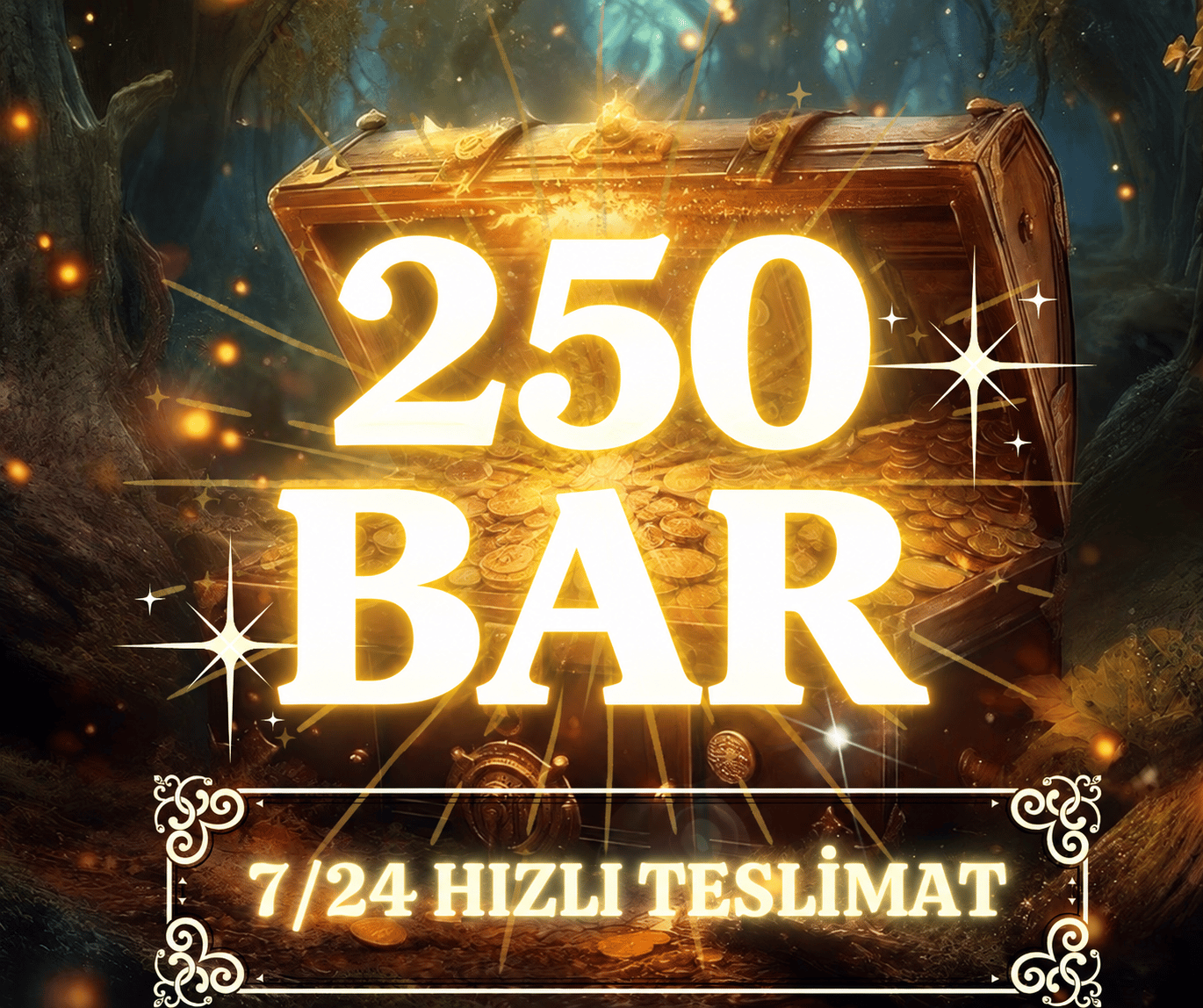 250 BAR HEMEN TESLİM