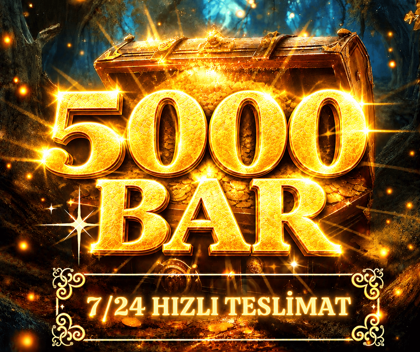 5000 BAR HEMEN TESLİM