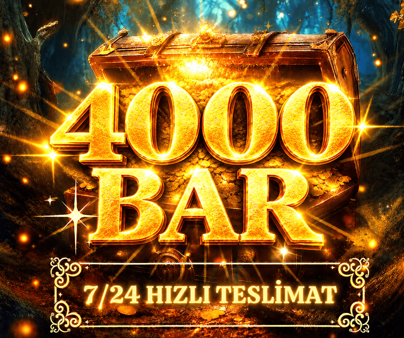 4000 BAR HEMEN TESLİM