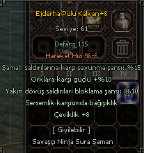 EJDERHA PULU KALKAN +8