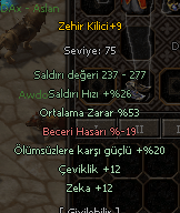 ZEHİR + 12 T + 14 OT + 12 SET KENET + 200 AYIŞIĞI