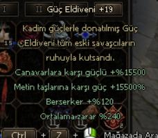+19 GÜÇ ELDİVENİ