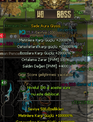 100  LVL   AURA