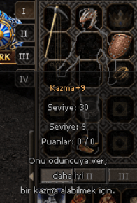 +9 kazma