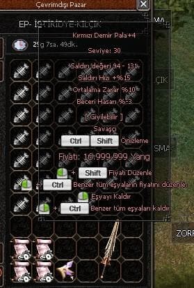 +4 KIRMIZI DEMİR PALA 400TL ANINDA TESLİM