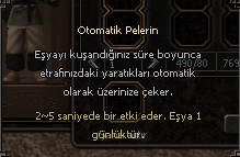 Otomatik Pelerin  Hemen Teslim