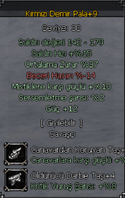 KDP 37 ORT. 12 GÜÇ 4 TAŞ