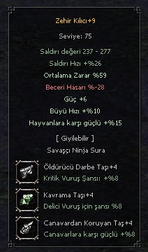 ELİT ZEHİR KILICI