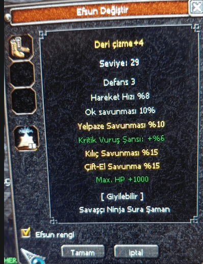WSLİK DERİ ÇİZME 15 KILIÇ 15 ÇİFT EL HP KRİTİK YELPAZE UYGUN FİYAT
