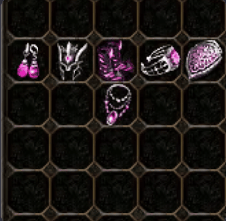 +9 FULL  YAKUT SET PVM METİNLİ 6  PARÇA