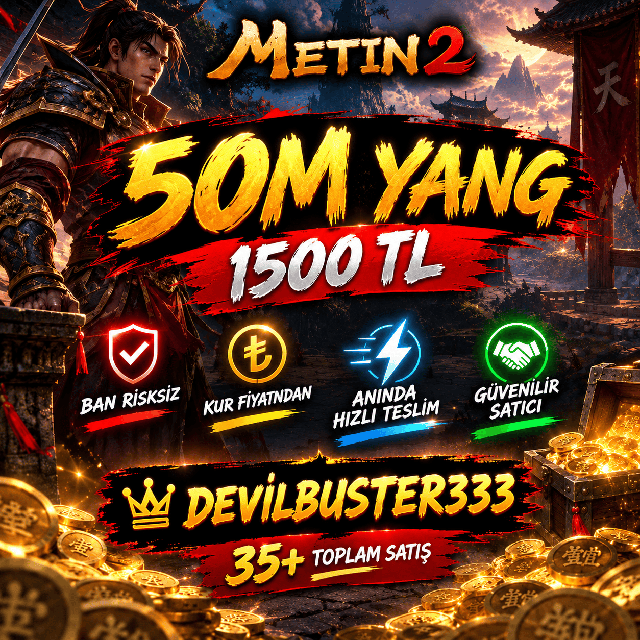 50M YANG KUR FİYATINDAN BAN RİSKSİZ
