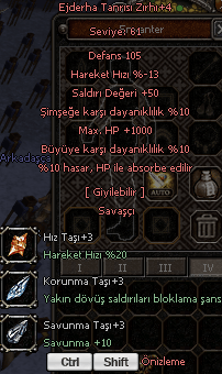 ELİT ORMANLIK EJDERHA TANRISI ZIRHI - ANINDA TESLİM
