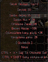 36 ORT 2 ÖLÜMSÜZ 2 YAVAŞLATMA GBY SATILIR