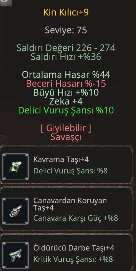 FARMLIK KİN KILICI