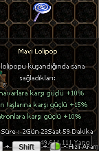 MAVİ LOLİPOP TAZE ÇIKTI AL KULLAN 100 TL