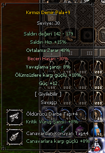 +9 KDP 40 ORT 12 GÜÇ 10 ÖLÜMSÜZ 4 TAŞ
