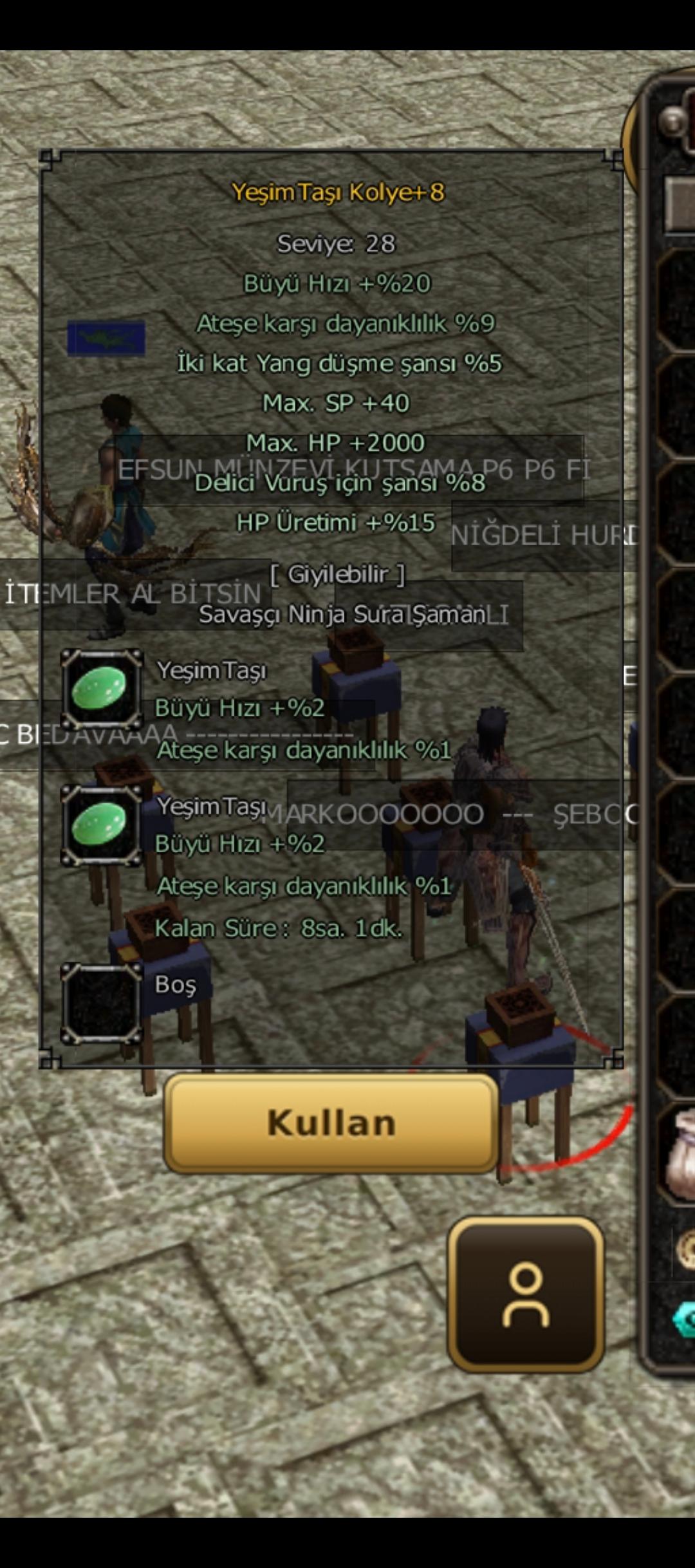 YEŞİM TAŞI KOLYE +8