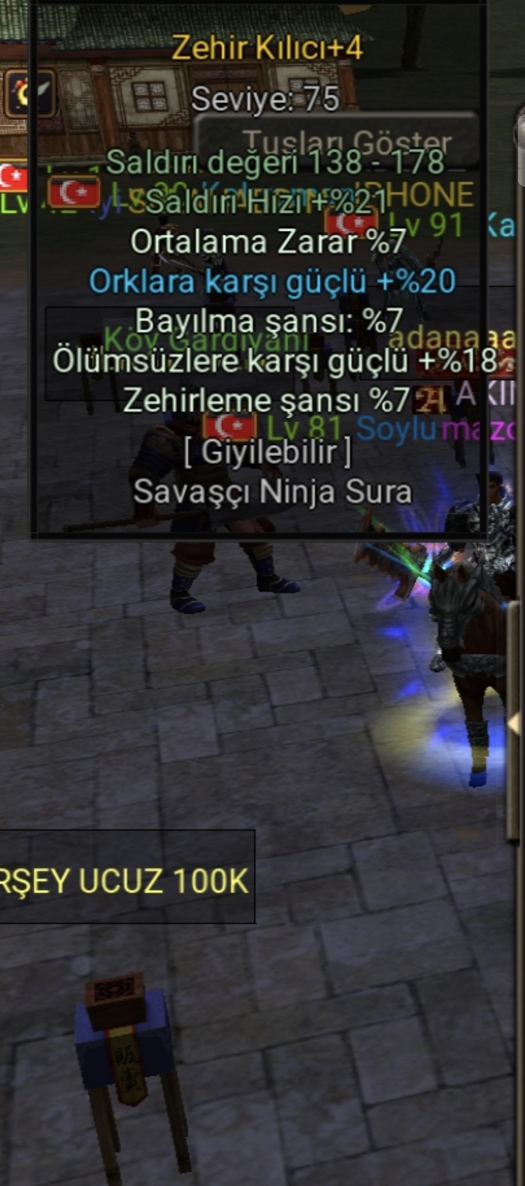 ZEHİR KILICI P6 BULAMASIN