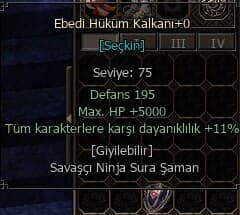 EBEDİ HÜKÜM KALKANI
