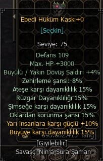 EBEDİ HÜKÜM KASKI