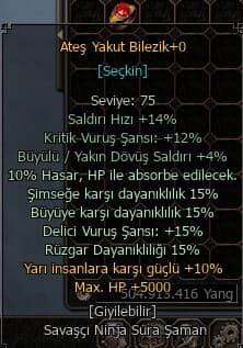 ATEŞ YAKUT BİLEZİK