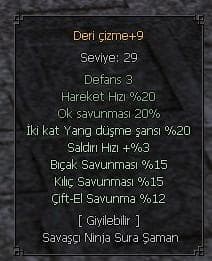 +9 Deri Çizme 15/15/12
