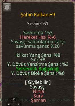 +9 ŞAHİN KALKAN