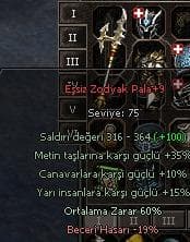 ELİT ZODYAK ORAĞI 60 ORT EŞSİZ (FULL EVRİM) ANINDA TESLİM