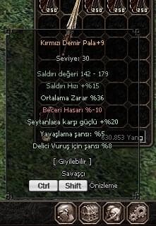 +9 36 ORT 8 DELİCİ 5 YAVAŞLATMA 20 ŞEYTAN