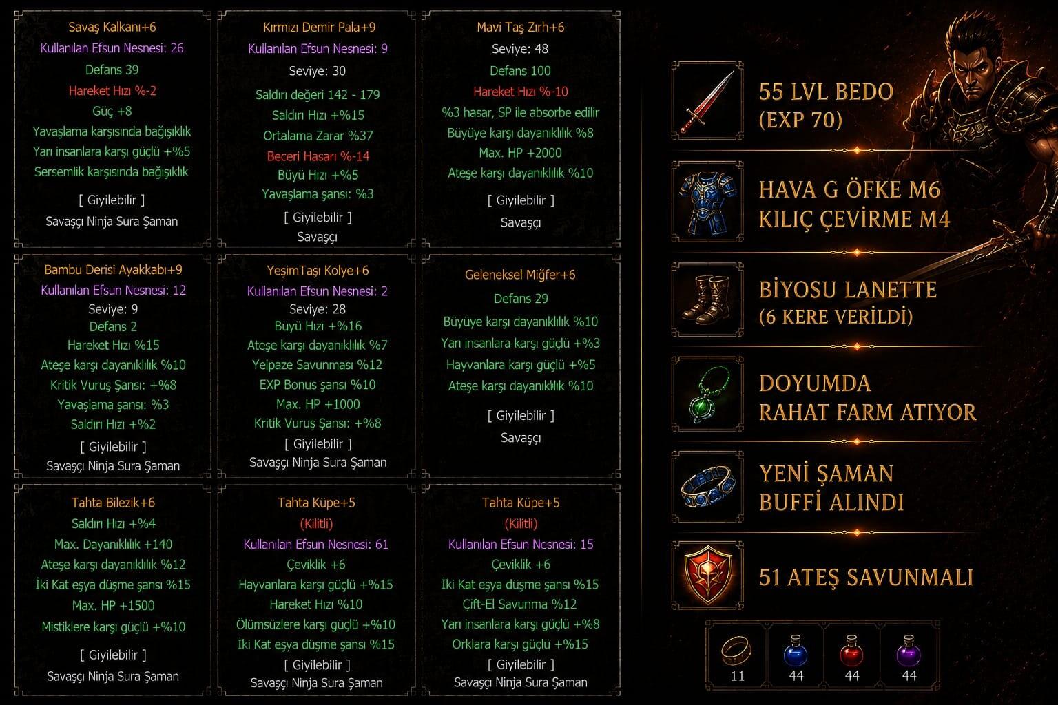 DOYUM CANAVARI 55 LVL BEDO HAVA G