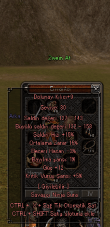 +9 15 ORT 12 GÜÇ 5 KRTİK DOLUNAY