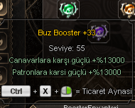 +33 BOOSTER SETİ