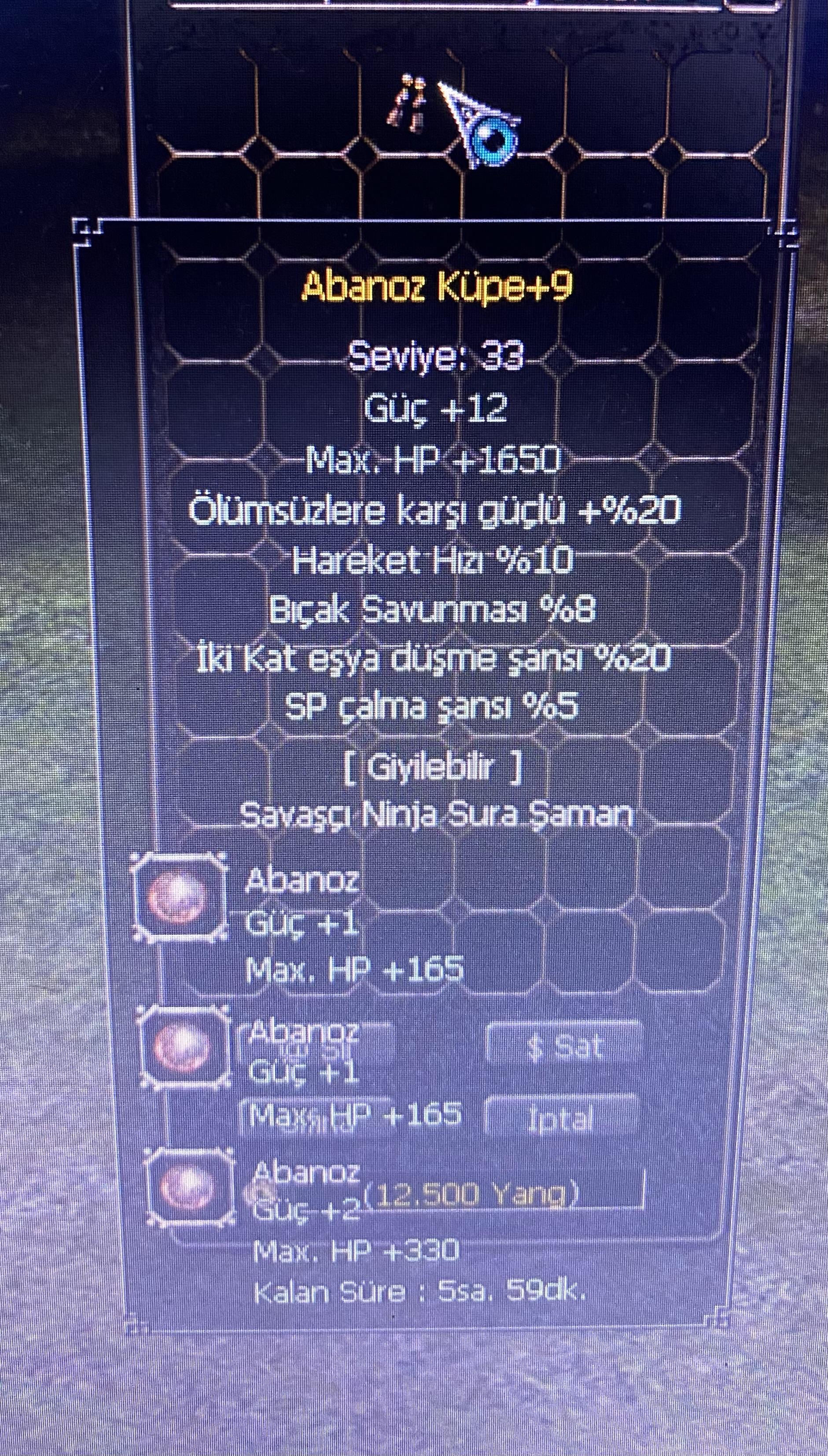 +9ABO-20 ÖLÜMSÜZ-20 EŞYA