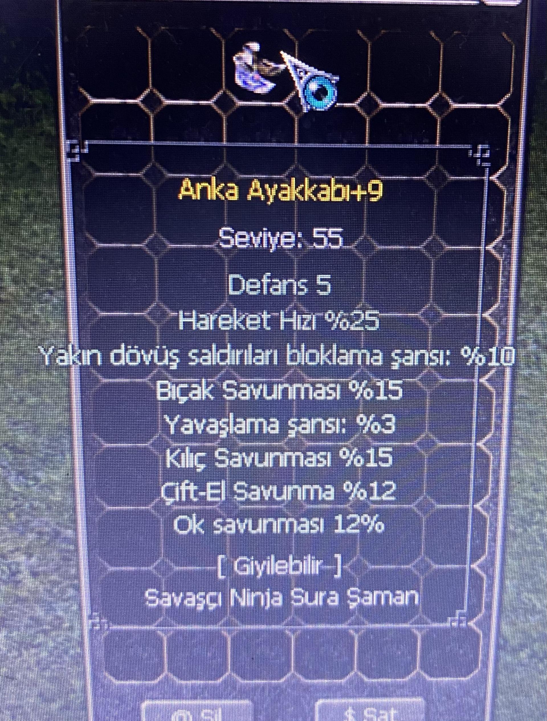 +9ANKA-15KILIÇ-15BIÇAK-12ÇİFTEL-12OK-FUL SAV