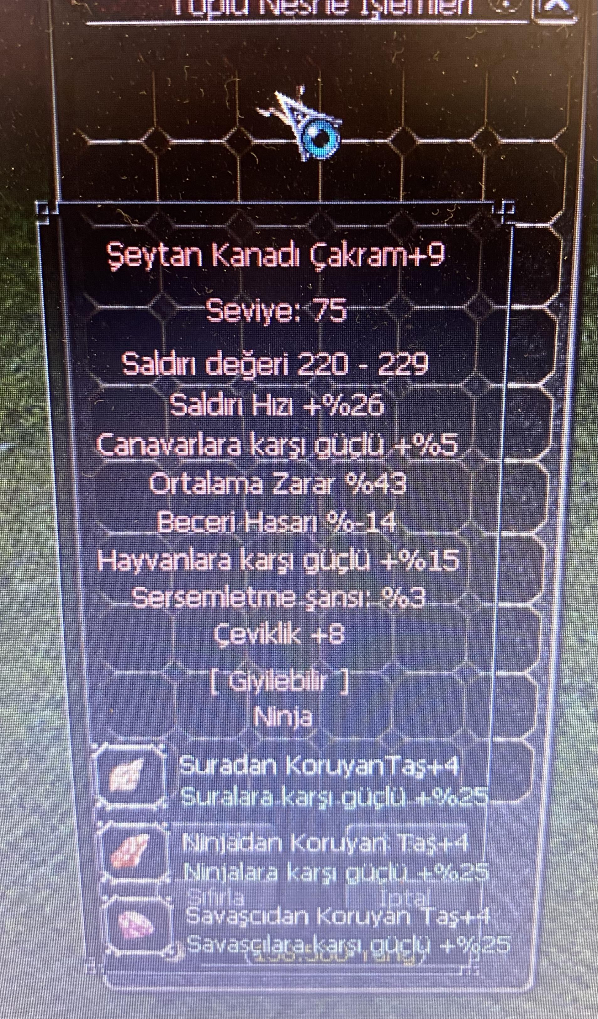 +9ÇAKRAM 43ORT 8ÇEVİKLİK