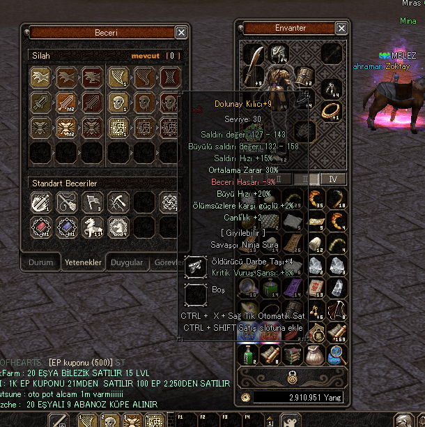 40 LVL SURA AT 11 SEVİYE AÇIKLAMA OKU