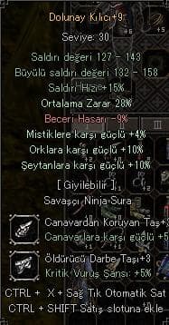 28 ORT +9 DOLUNAY +3 TAŞLI 10 ORT 10 ŞEYTAN 4 MISTIK UYGUNA p6