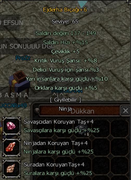 Elit Efsun Ejderha Bıçağı
