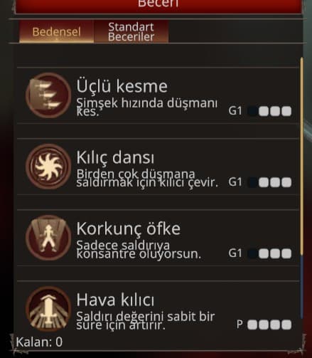 HAVA P - 87 LVL SAVAŞÇI