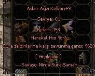 +9 ASLAN AGZI KALKAN 799TL EN UCUZ EN HIZLI