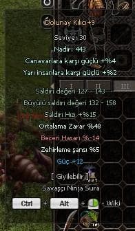 +9 DOLU 48 ORT 12 GÜÇ 5 ZEHİR EVRİMİ NADİRDE