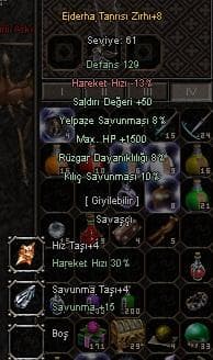+8 ejderha tanrısı zırhı