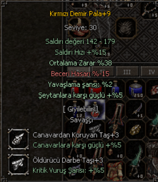 61 LEVEL HAVA G AT21  İTEMLİ