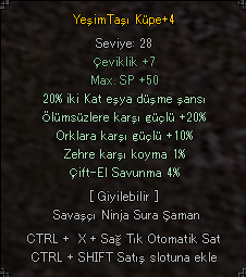 20 Ölümsüz 20 Eşya Küpe Anında Teslimat