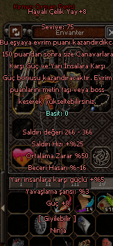 +8 HAVALI 50 ORT 8 GÜÇ 5 YARI