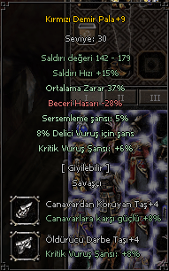 +9 KDP 8 DELİCİ 6 KRİT 37 ORT